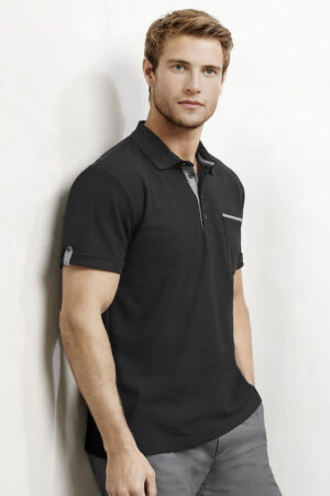 Mens Edge Short Sleeve Polo