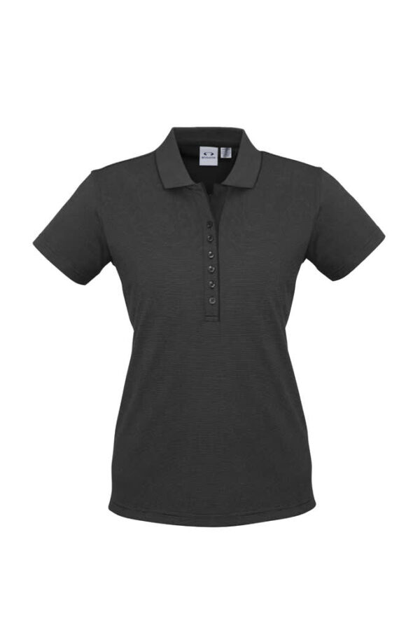 Womens Shadow Short Sleeve Polo - Image 32
