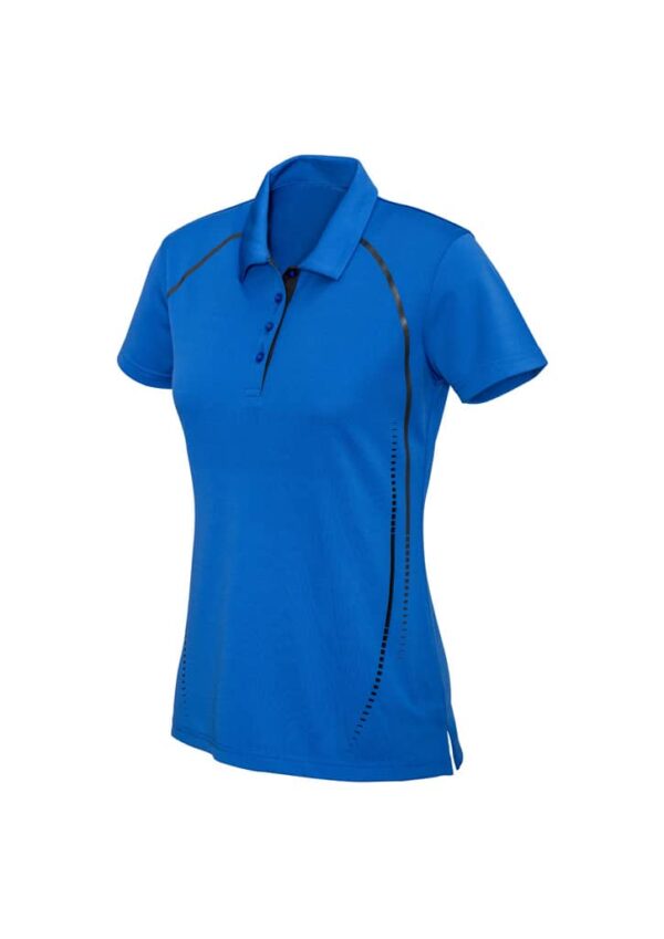 Womens Cyber Short Sleeve Polo - Image 11