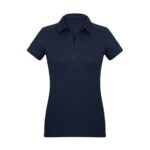 Womens Profile Short Sleeve Polo - Navy