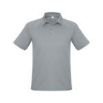 Mens Profile Short Sleeve Polo - Silver