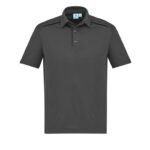 Mens Sonar Short Sleeve Polo - Grey/black