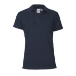 Womens Oceana Short Sleeve Polo - Navy