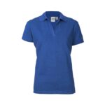Womens Oceana Short Sleeve Polo - French Blue