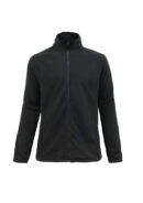 Womens Plain Micro Fleece Jacket