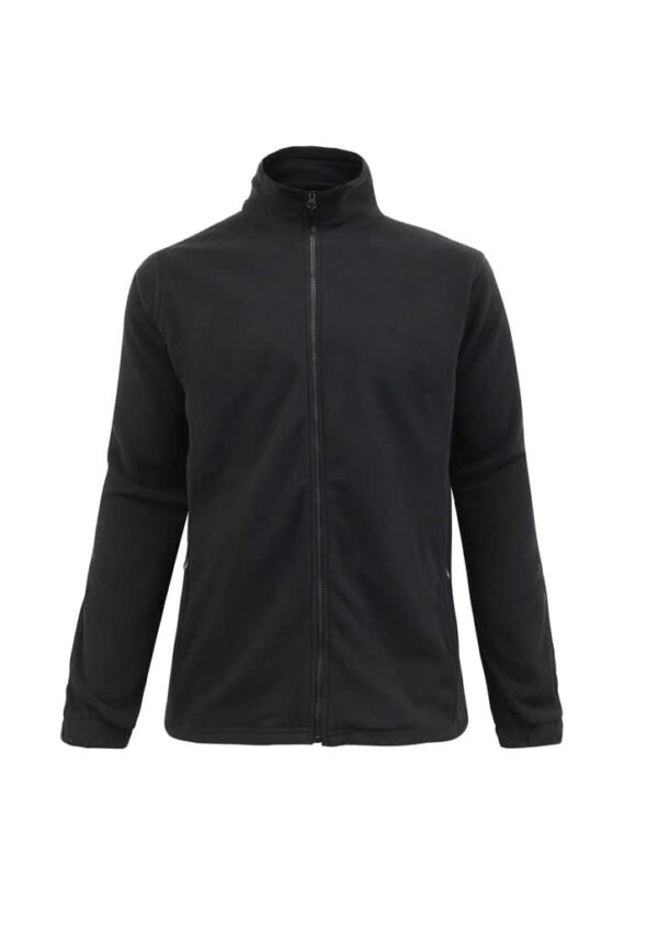 Womens Plain Micro Fleece Jacket - Image 3