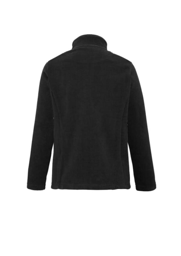 Womens Plain Micro Fleece Jacket - Image 4