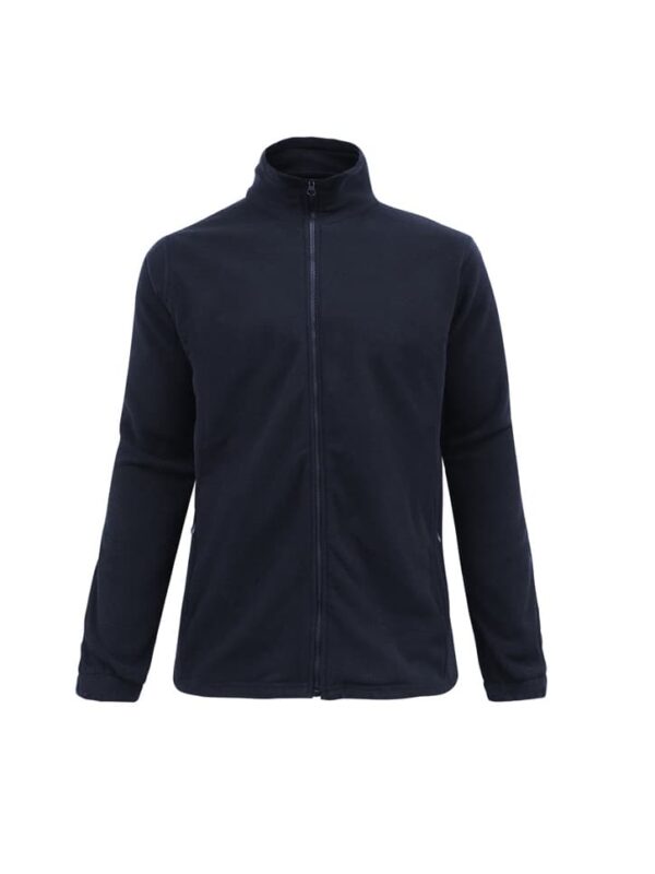 Womens Plain Micro Fleece Jacket - Image 22