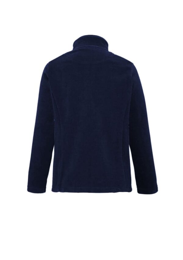 Womens Plain Micro Fleece Jacket - Image 6