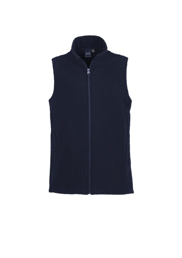 Womens Plain Micro Fleece Vest - Image 10