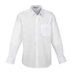 Mens Base Long Sleeve Shirt - White