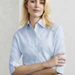 Womens Ambassador 3/4 Sleeve Shirt - Blue