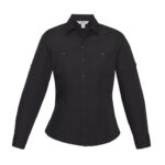 Womens Bondi Long Sleeve Shirt - Black