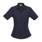 Womens Bondi Short Sleeve Shirt - Navy