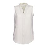 Womens Madison Sleeveless Top - Ivory