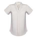 Womens Madison Short Sleeve Shirt - Ivory