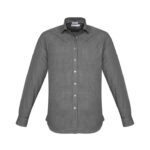 Mens Ellison Long Sleeve Shirt - Black