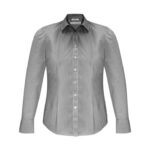 Womens Euro Long Sleeve Shirt - Black