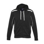Mens United Hoodie - Black/white