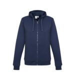 Womens Crew Zip Hoodie - Navy