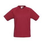 Kids Sprint Short Sleeve Tee - Red