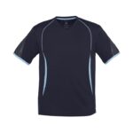 Mens Razor Short Sleeve Tee - Navy/sky