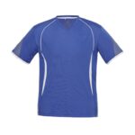 Mens Razor Short Sleeve Tee - Royal/white