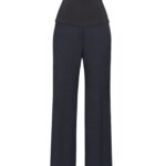 Womens Cool Stretch Maternity Pant - Navy