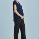Womens Cool Stretch Maternity Pant - Black