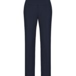 Womens Cool Stretch Bandless Slim Leg Pant - Navy