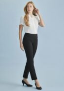 Womens Cool Stretch Bandless Slim Leg Pant