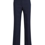 Womens Comfort Wool Stretch Relaxed Pant - Navy