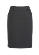 Womens Comfort Wool Stretch Multi-pleat Skirt