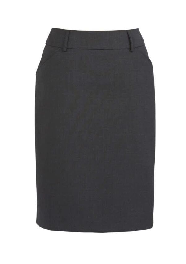 Womens Comfort Wool Stretch Multi-pleat Skirt - Image 34