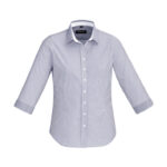 Fifth Avenue Womens 3/4 Sleeve Shirt - Patriot Blue