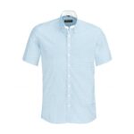Fifth Avenue Mens Short Sleeve Shirt - Alaskan Blue