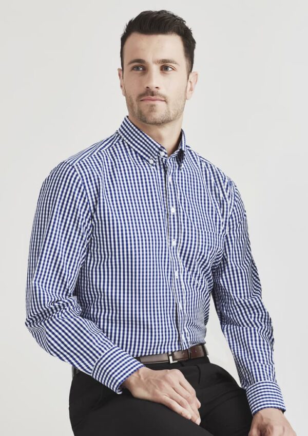 Mens Springfield Long Sleeve Shirt - Image 7