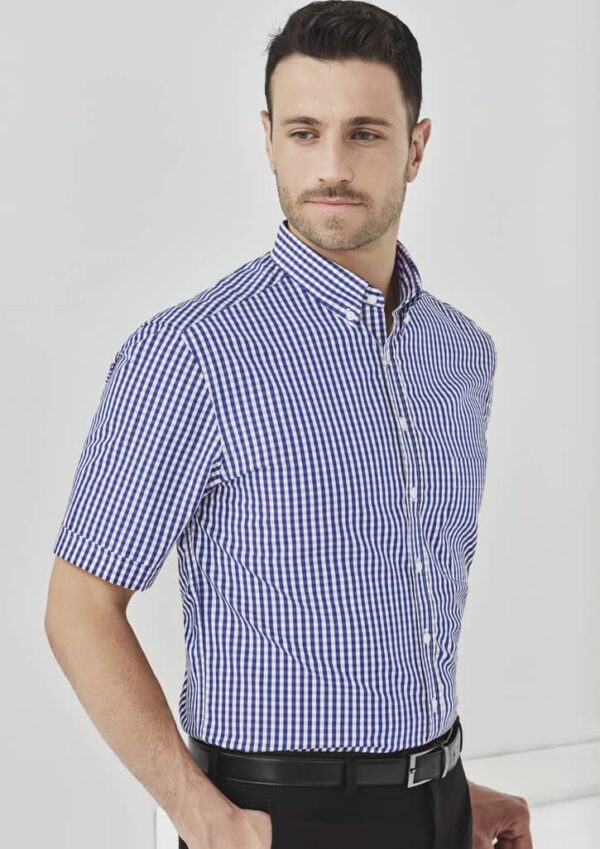 Mens Springfield Short Sleeve Shirt - Image 2