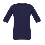 Womens Camille Short Sleeve T-top - Navy