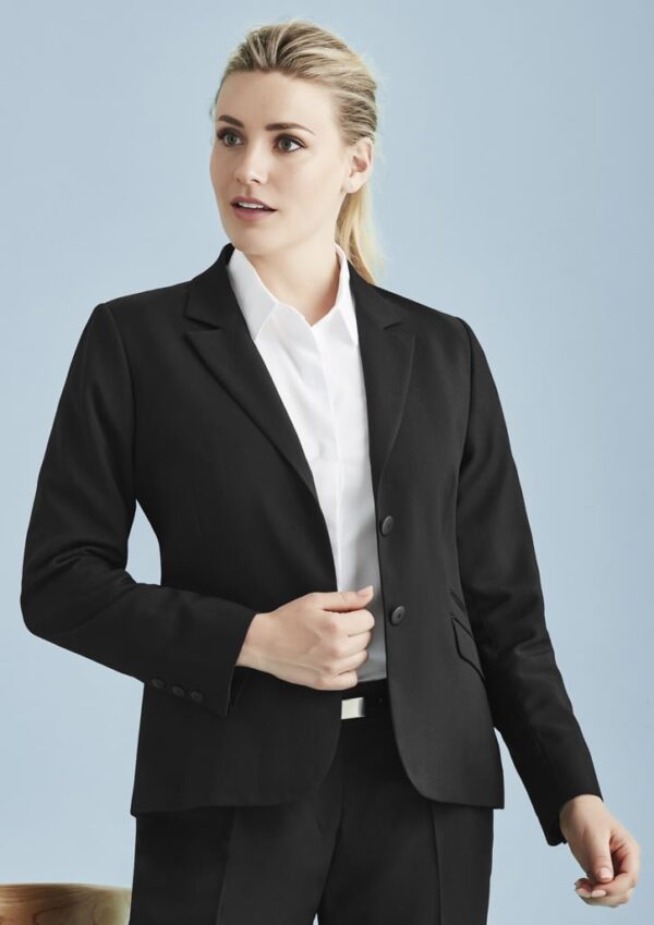 Womens Cool Stretch 2 Button Mid Length Jacket - Image 39