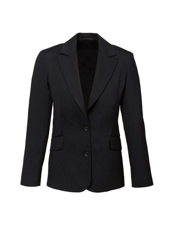 Womens Comfort Wool Stretch Longline Jacket - Image 5