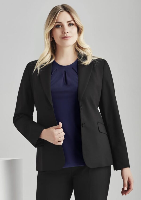 Womens Comfort Wool Stretch Longline Jacket - Image 26