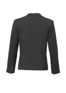 Womens Comfort Wool Stretch Short Jacket With Reverse Lapel