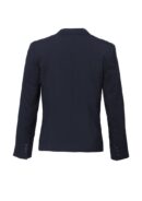 Womens Comfort Wool Stretch Short Jacket With Reverse Lapel
