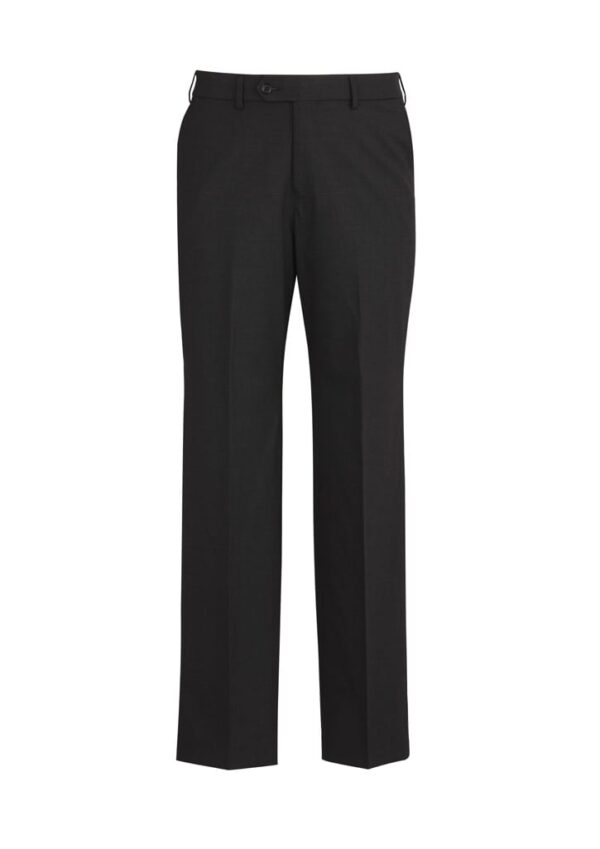 Mens Comfort Wool Stretch Flat Front Pant - Image 15