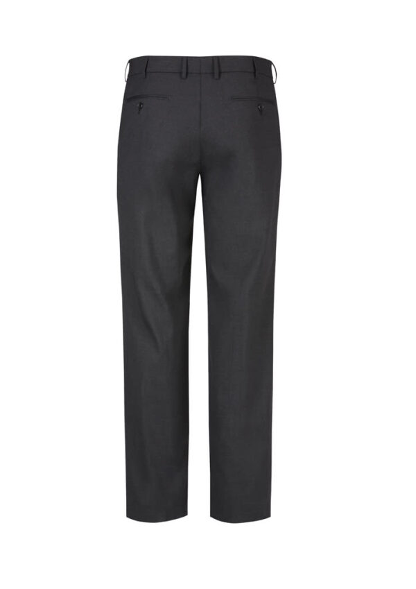 Mens Comfort Wool Stretch Flat Front Pant - Image 8