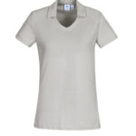 Womens Byron Short Sleeve Polo - Sand