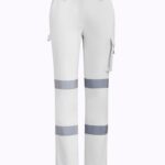 Womens Bio Motion Taped Pant - White