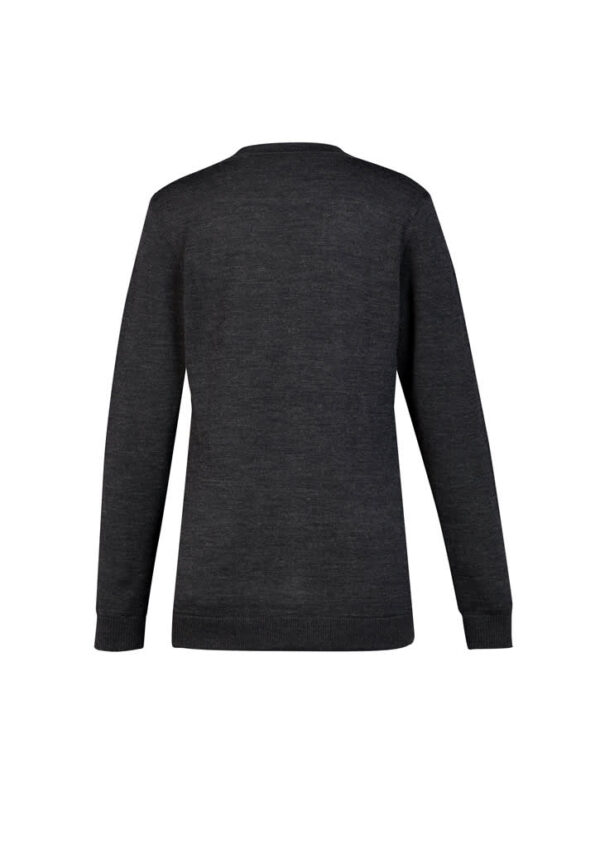 Womens Button Front Knit Cardigan - Image 6