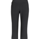 Womens Jane 3/4 Length Stretch Pant - Charcoal